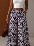 The Nuru pants : Purple tribal