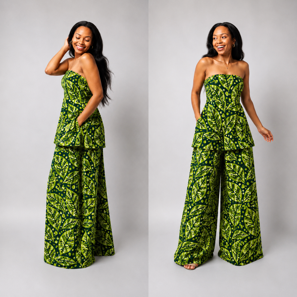 The zahara set: leafy green