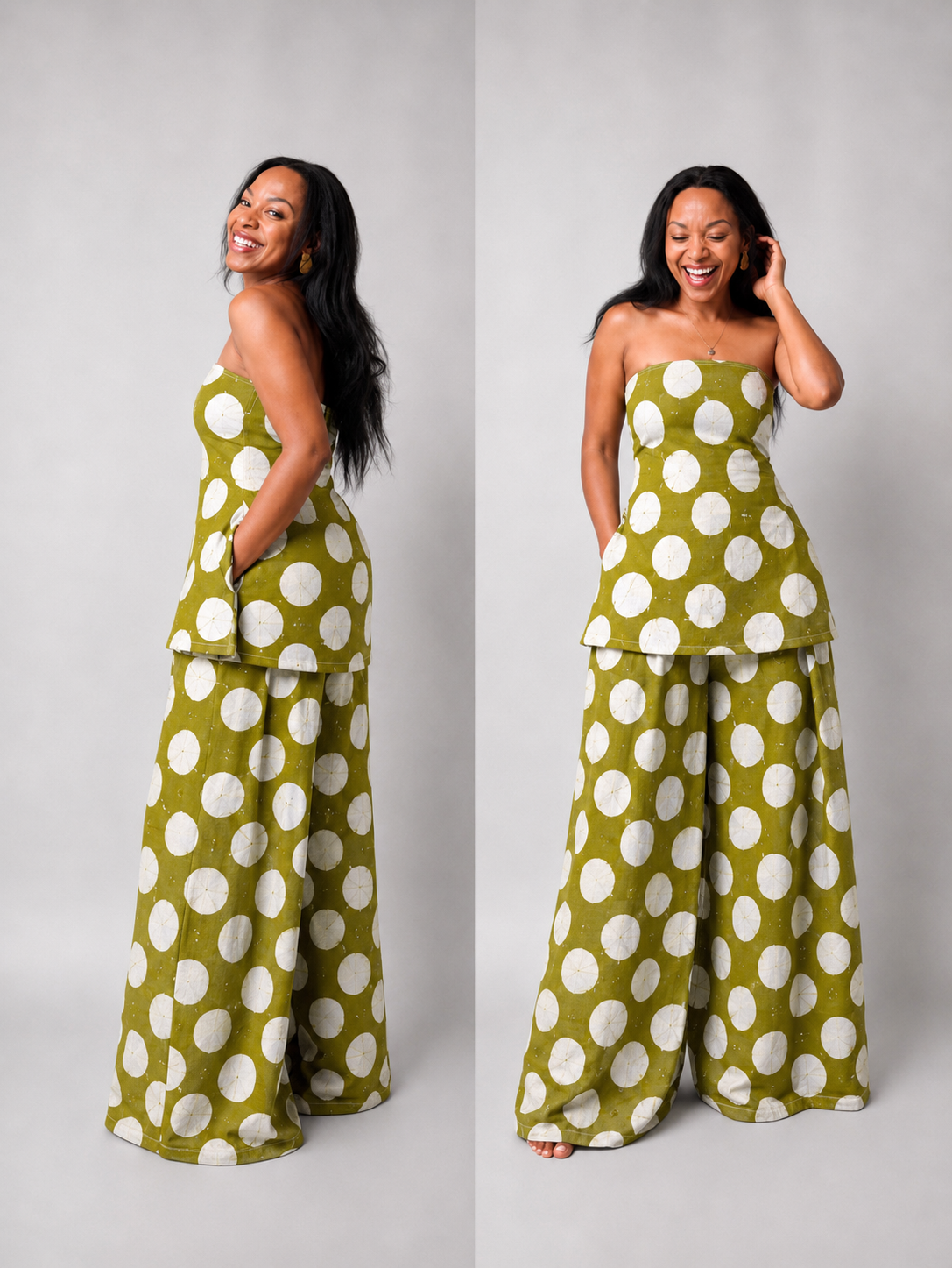 The zahara set : Green parch art