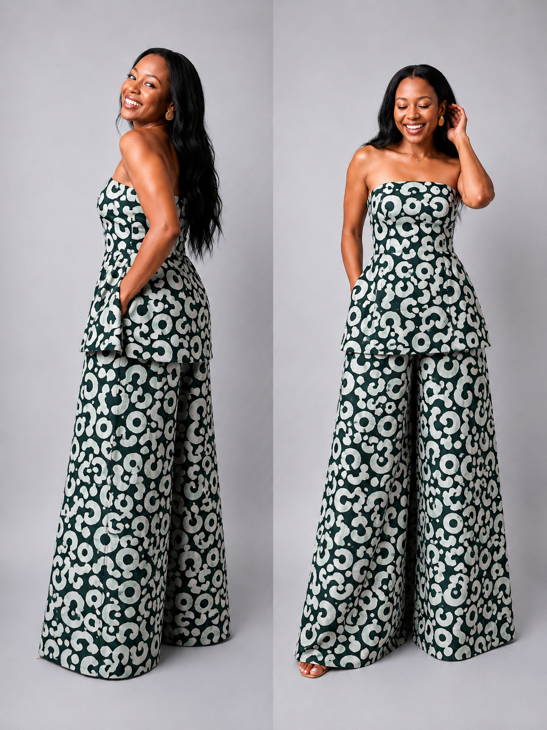 The zahara set : Coral green