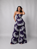 The zahara set: black current floral
