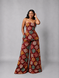 The Zahara Set : Patterned Burgundy