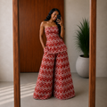 The Zahara Set : Coral Linear Red
