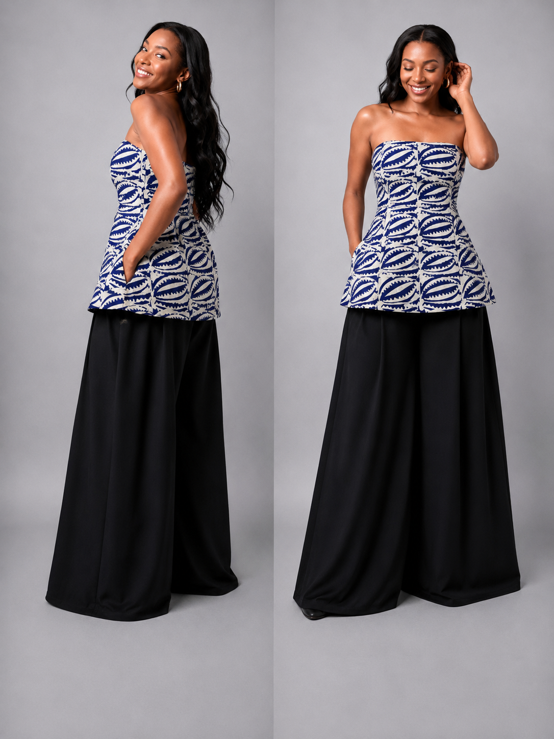 Blue Tulip Top/Set/Pants