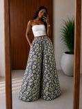 The Nuru Pants : Leafy Wash