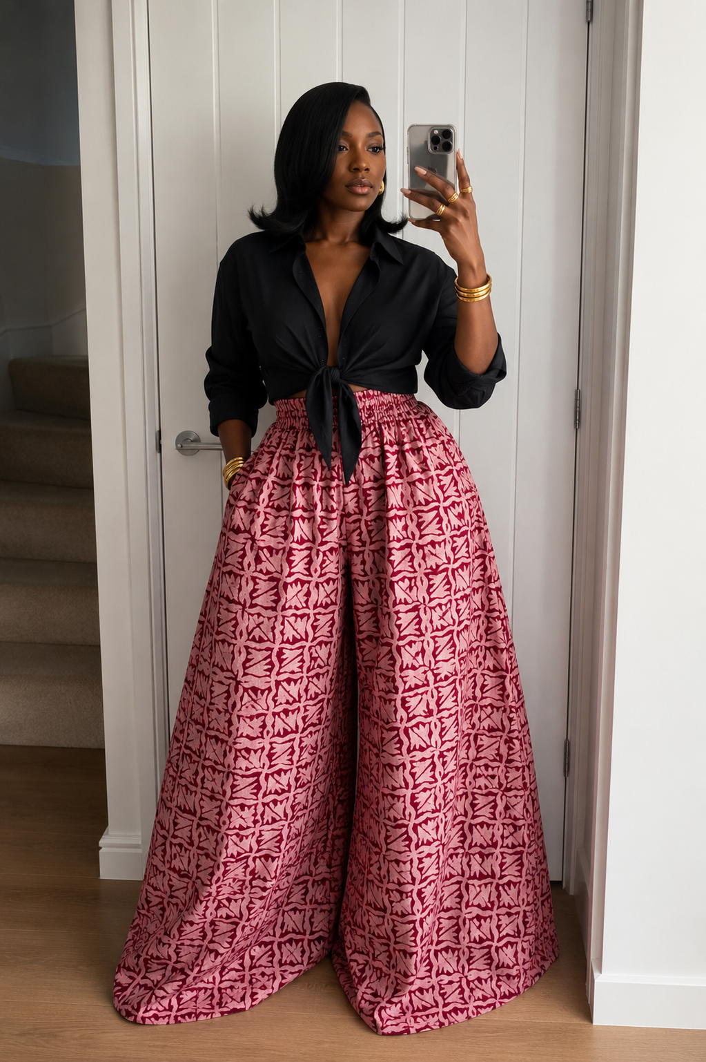 The Nuru Pants : Pink punch