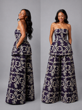 The zahara set: dark purple chain