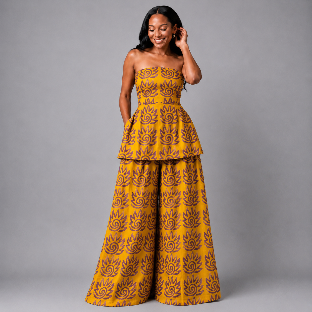 The zahara set: flame orange