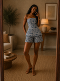 The Zahara short set: Blue stardom