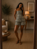 The Zahara short set: green hue