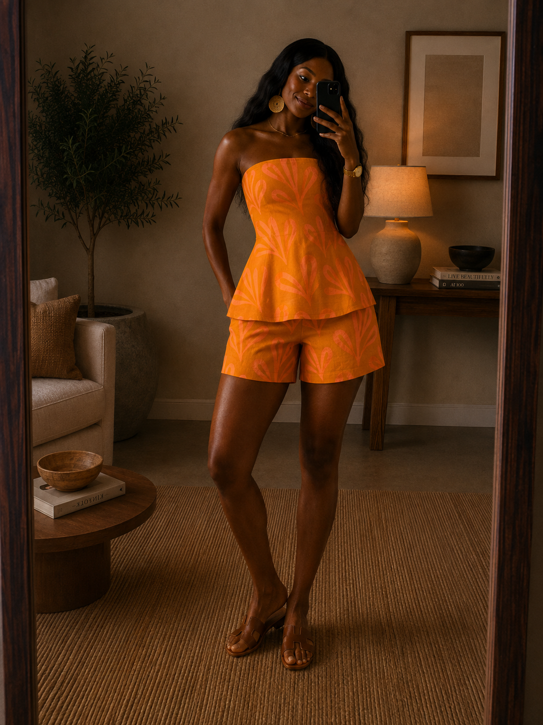 The Zahara short set : Bloom