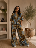 The Saka set : Grey tie dye