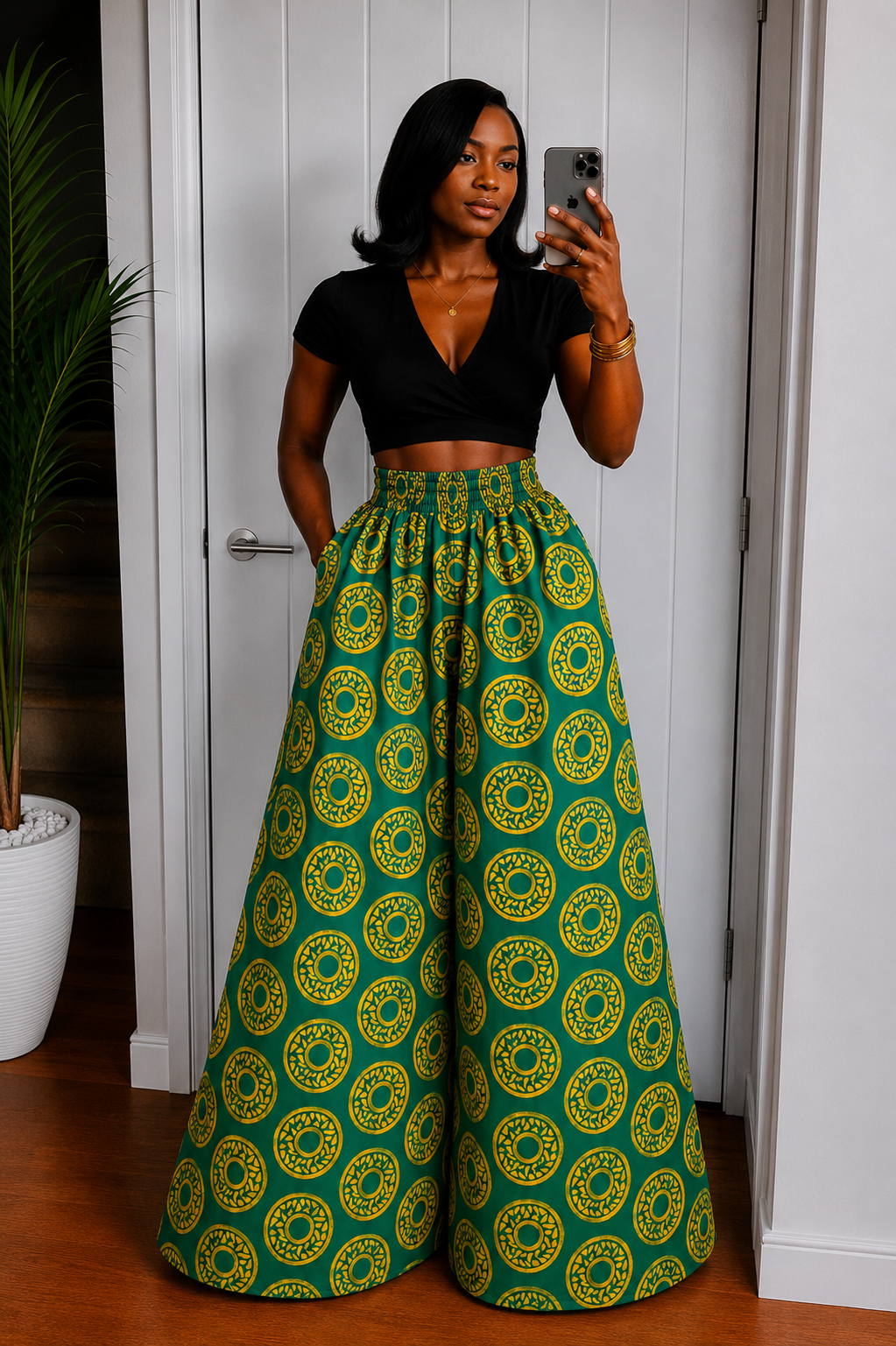 The Nuru Pants : Green suite
