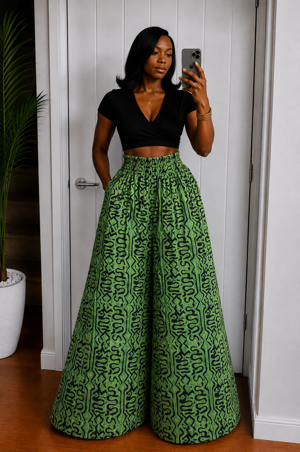 The Nuru Pants : Green pop