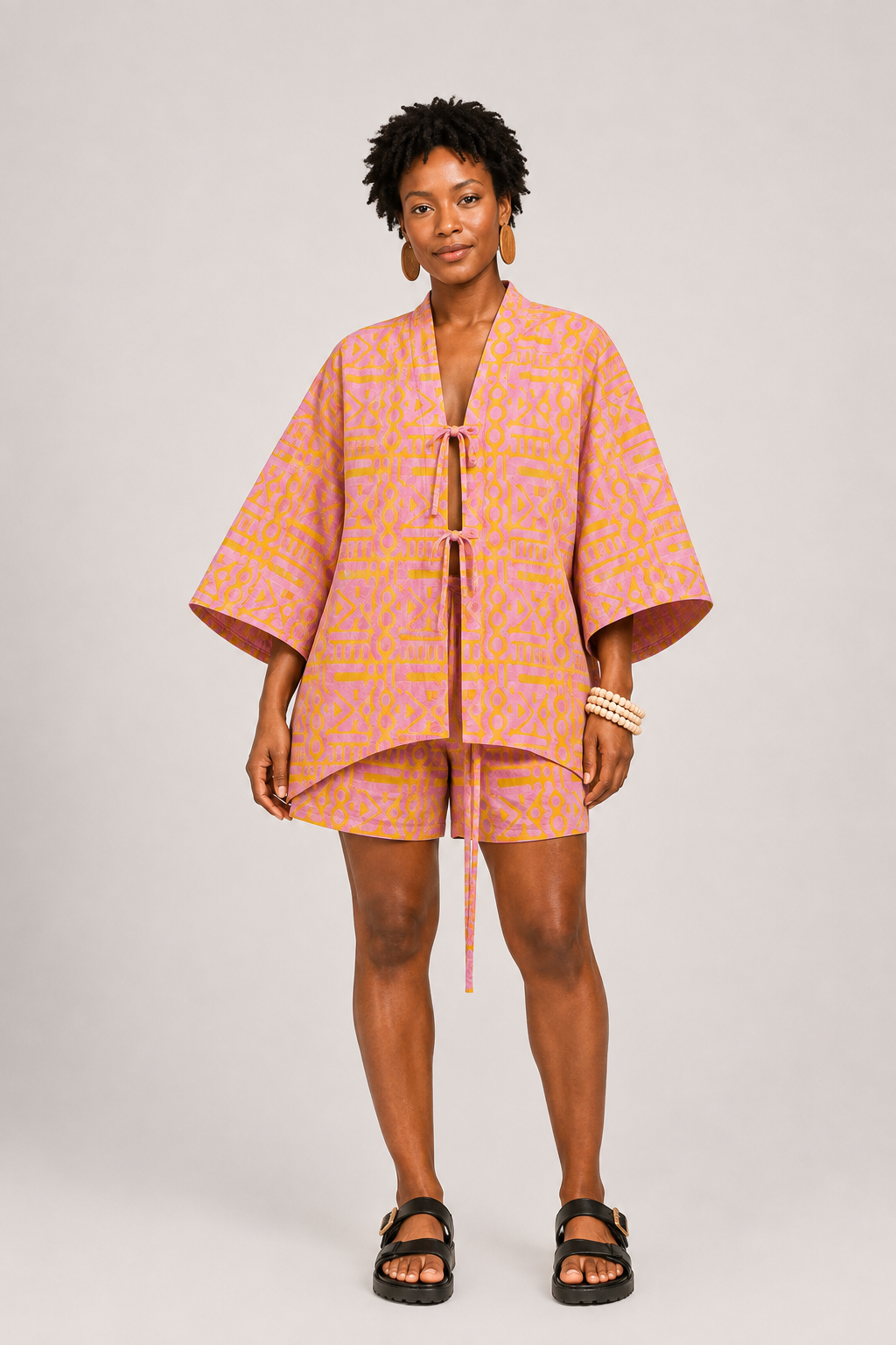 The kantai short set : pink yegon