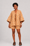 The kantai short set : Orange ski