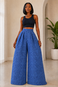 The Kala pants : Blue Cubes